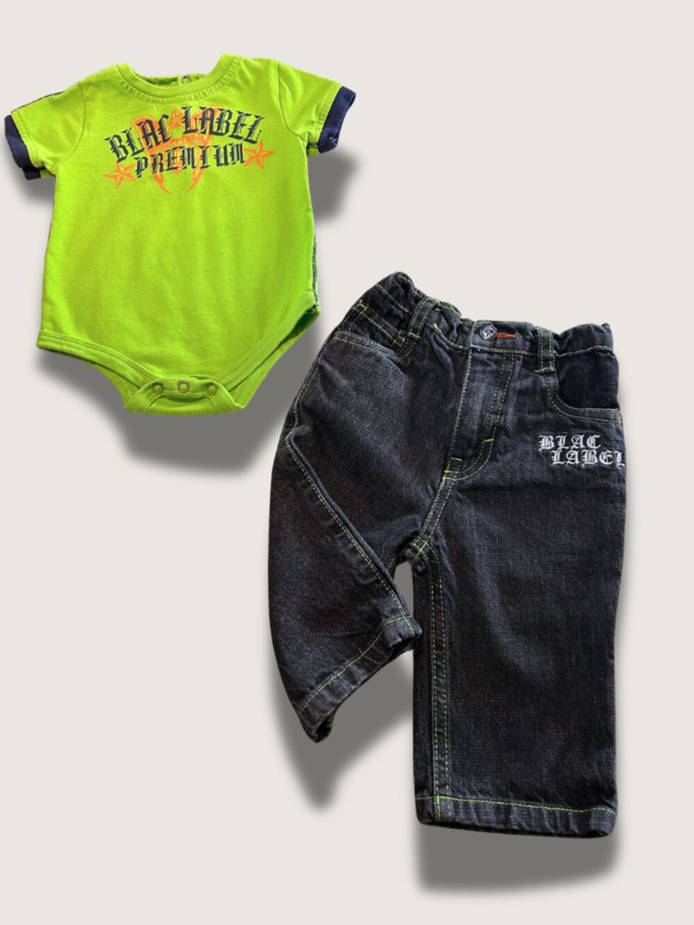 Y2K Blac Label 2-Piece Set